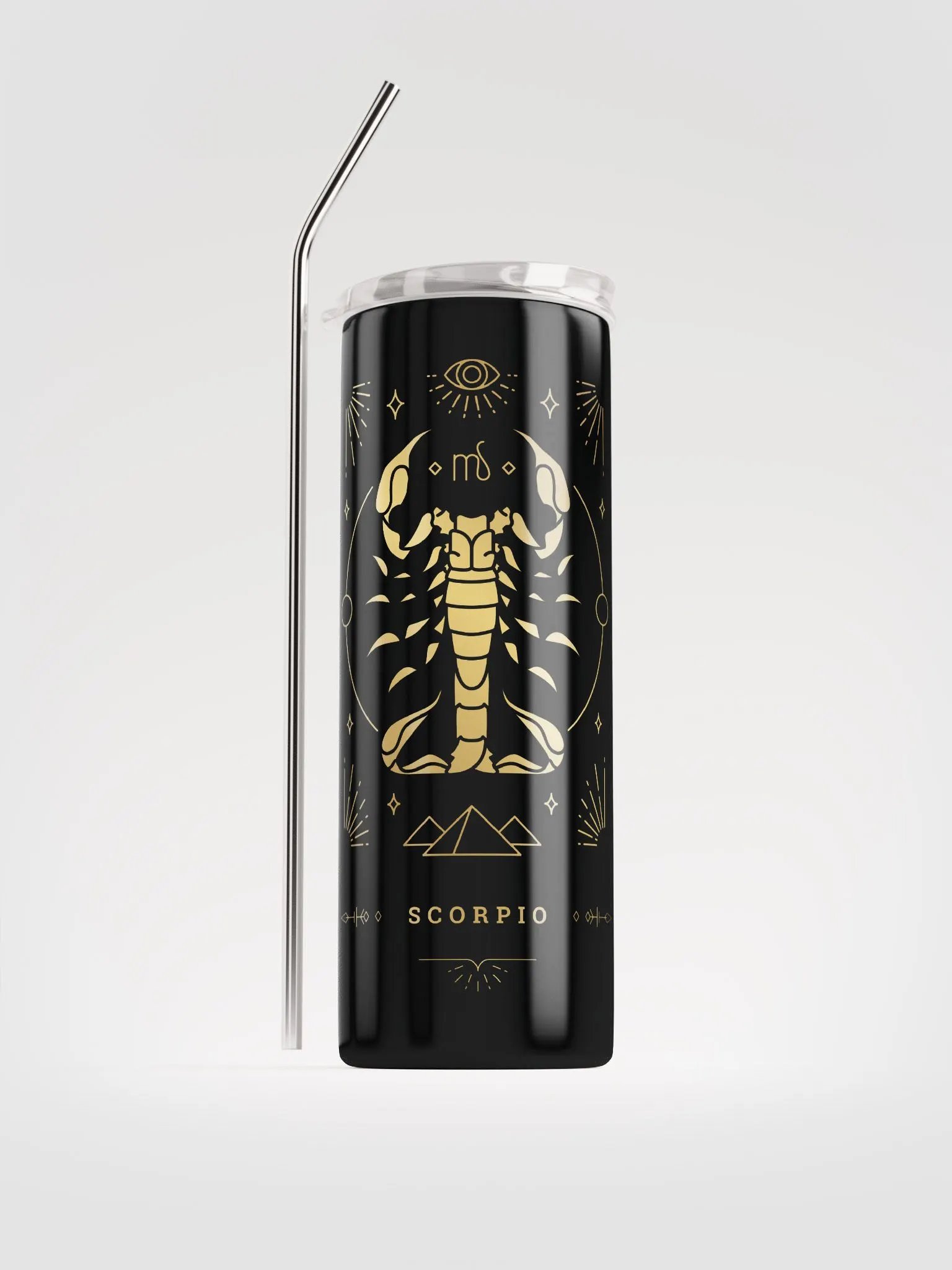 Elevate Your Spirits with our Celestial Scorpio Stainless Steel Tumbler | Eco-Friendly Elegance! product image (1)
