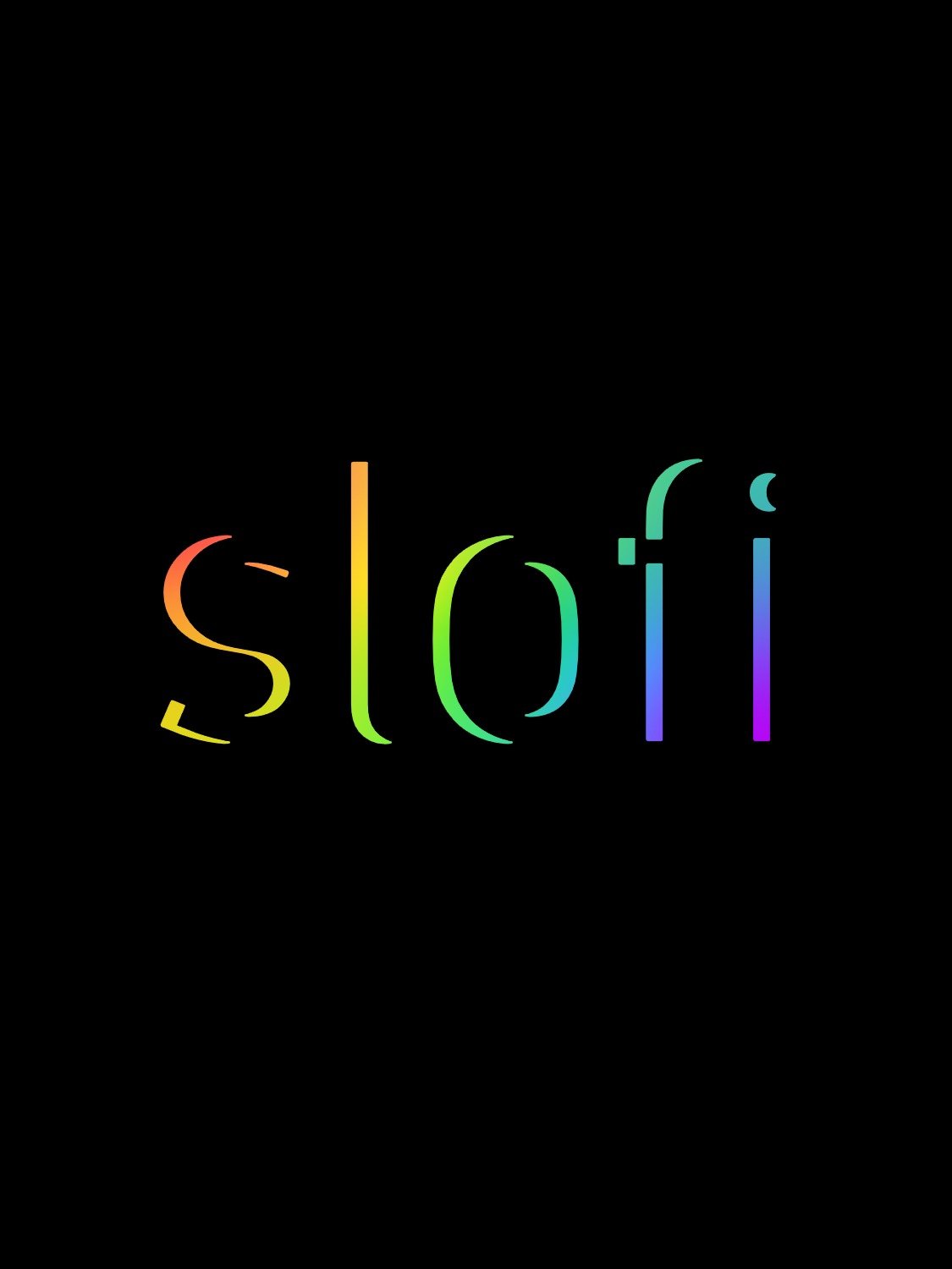 Slofi "Hyper Colour" Text Tee product image (4)