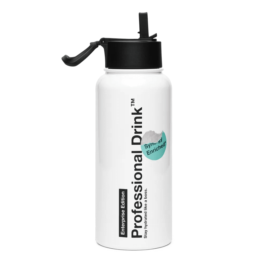 Professional Drink: Enterprise Edition - Wide Mouth Plastic Water Bottle product image (3)