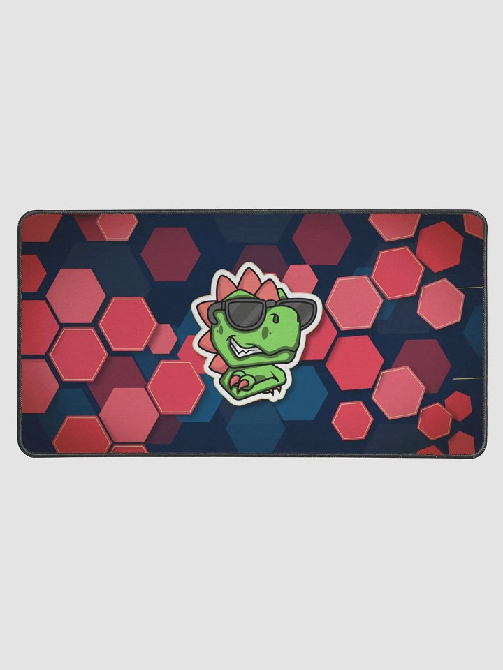 RubenSaurus Hexagon Design Deskmat product image (1)