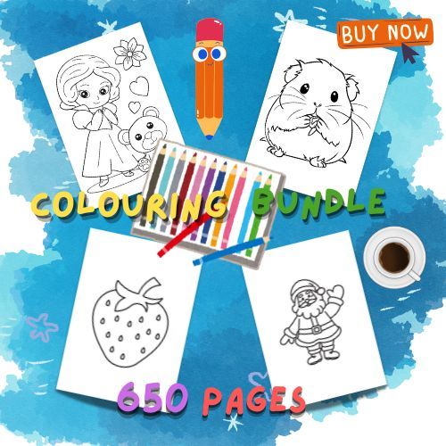 Kiddie Speak Colouring Bundle product image (1)