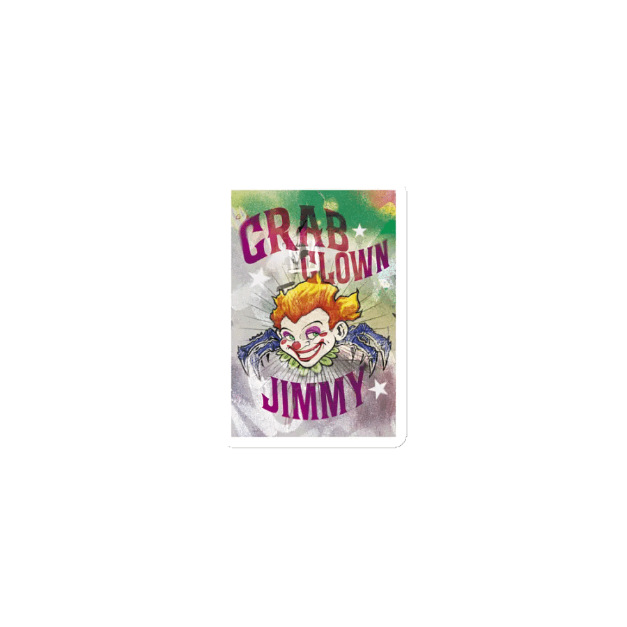 Crab Clown Jimmy Stars Magnet product image (1)