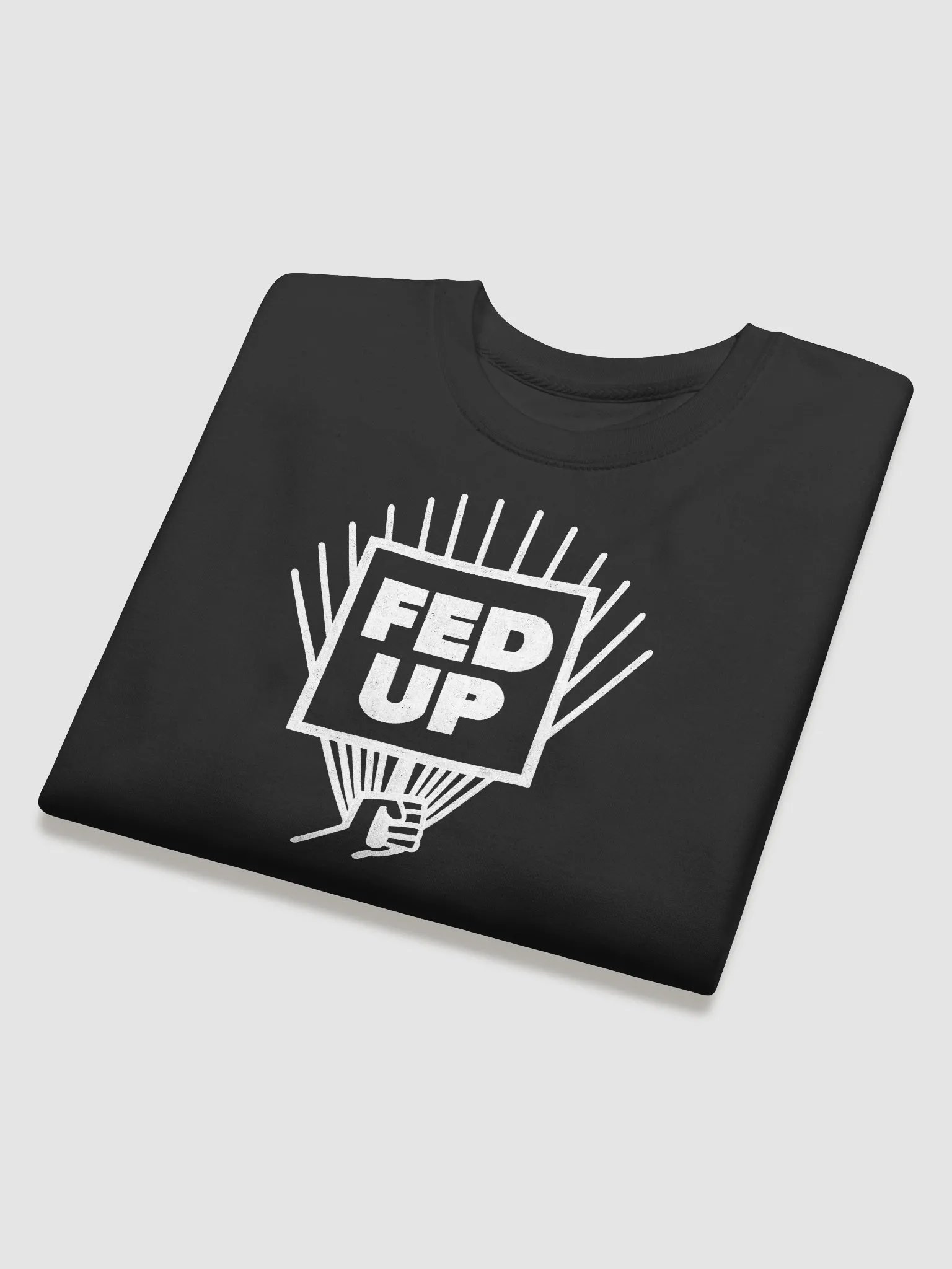 Fed Up One Color Sweatshirt product image (4)
