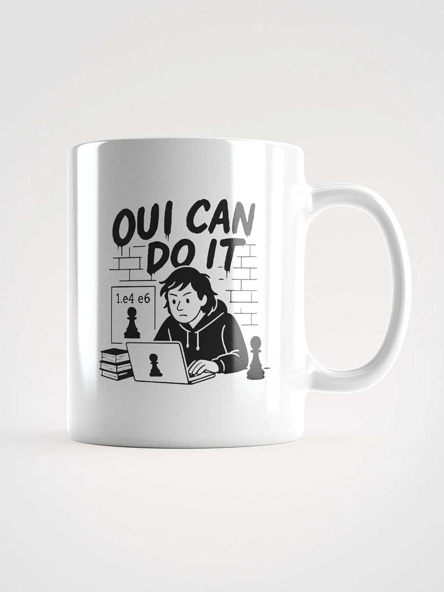 Oui Can Do It - White Glossy Mug product image (1)