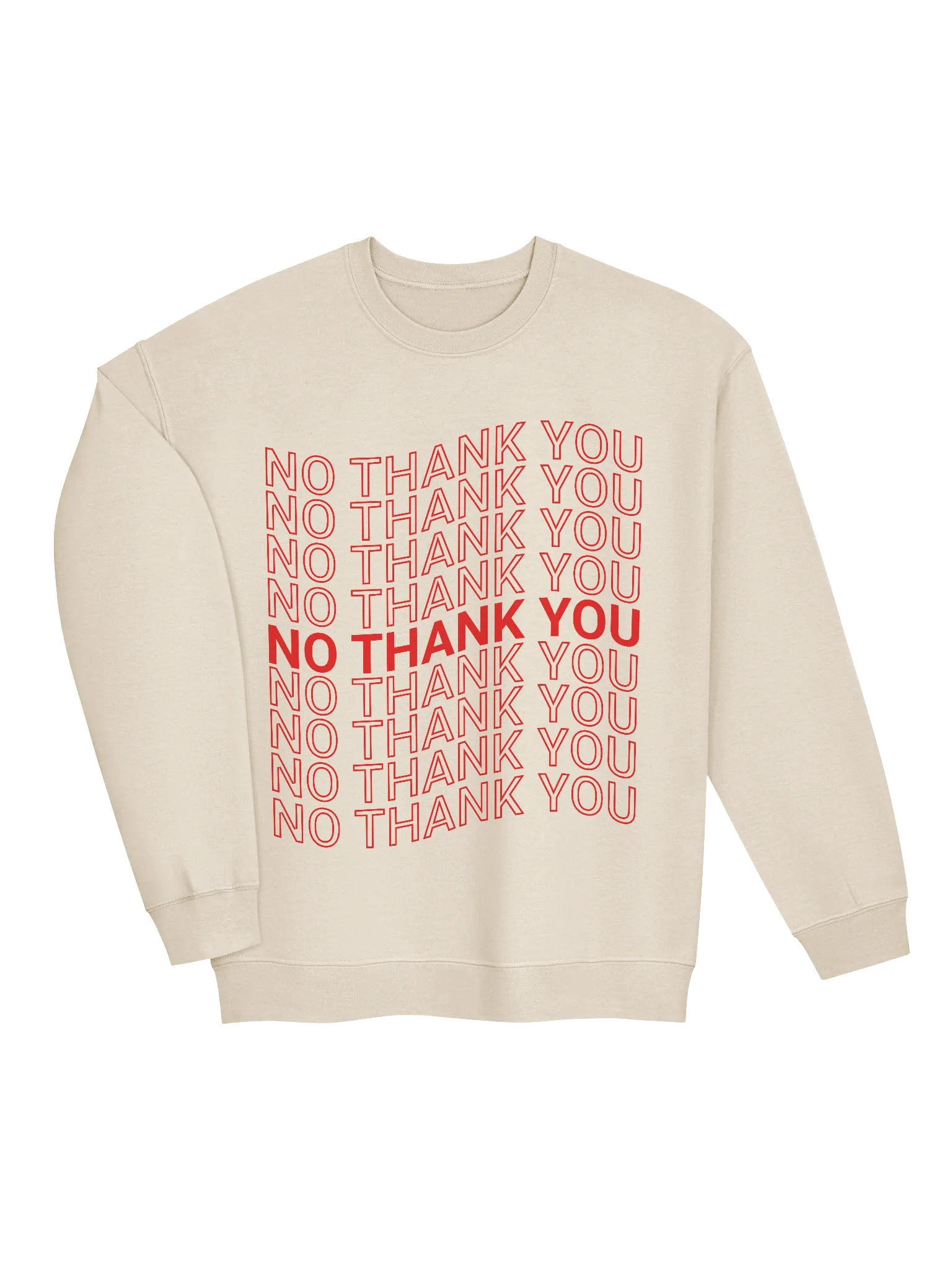 No Thank You Crewneck product image (23)