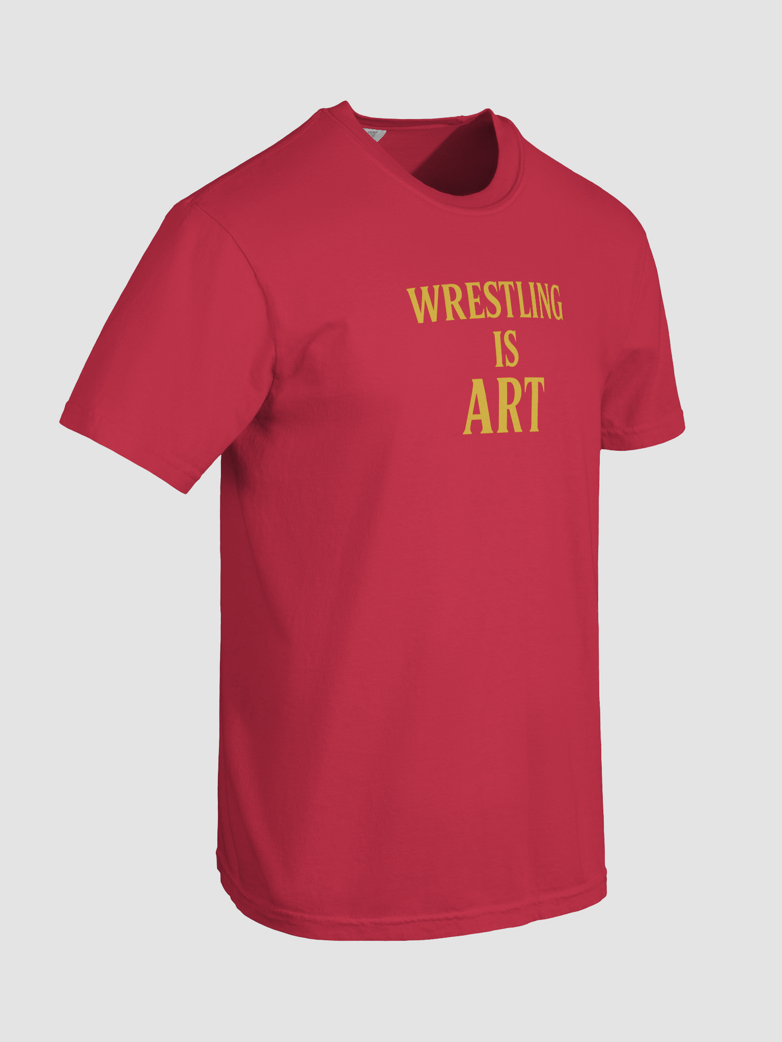 Wrestling Is ART T-Shirt product image (8)