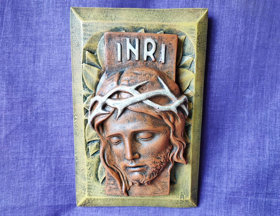 Jesus Cristo parede vintage, presente casamento, Jesus de Nazaré product image (1)
