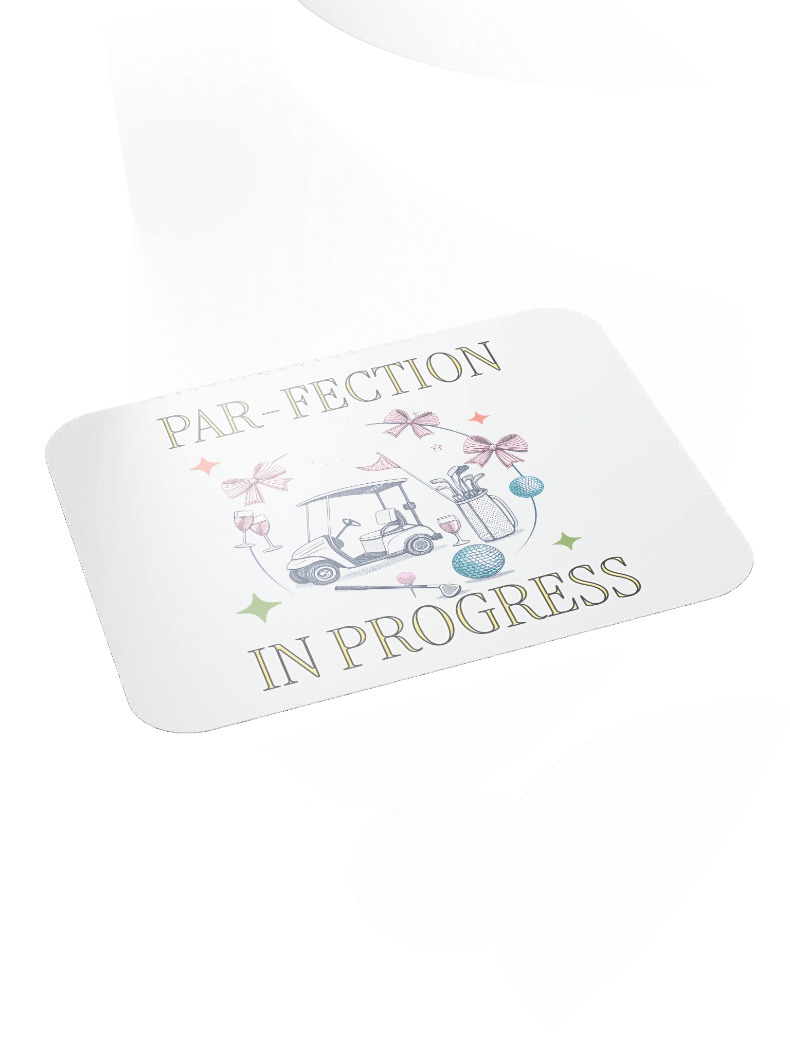 Par-Fection In Progress Golfing Paradise Mouse Pad product image (4)
