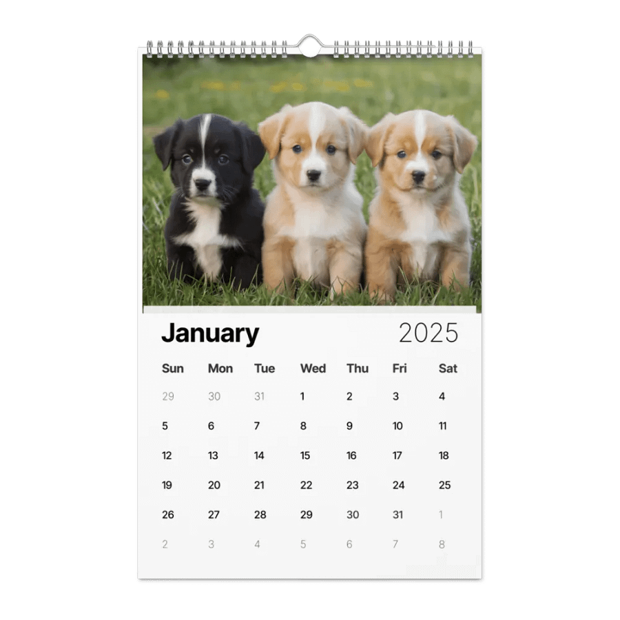 CZ229 Puppies Calendar product image (6)