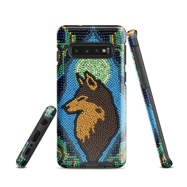 Spirit Wolf Faux-Beaded Tough Case product image (1)