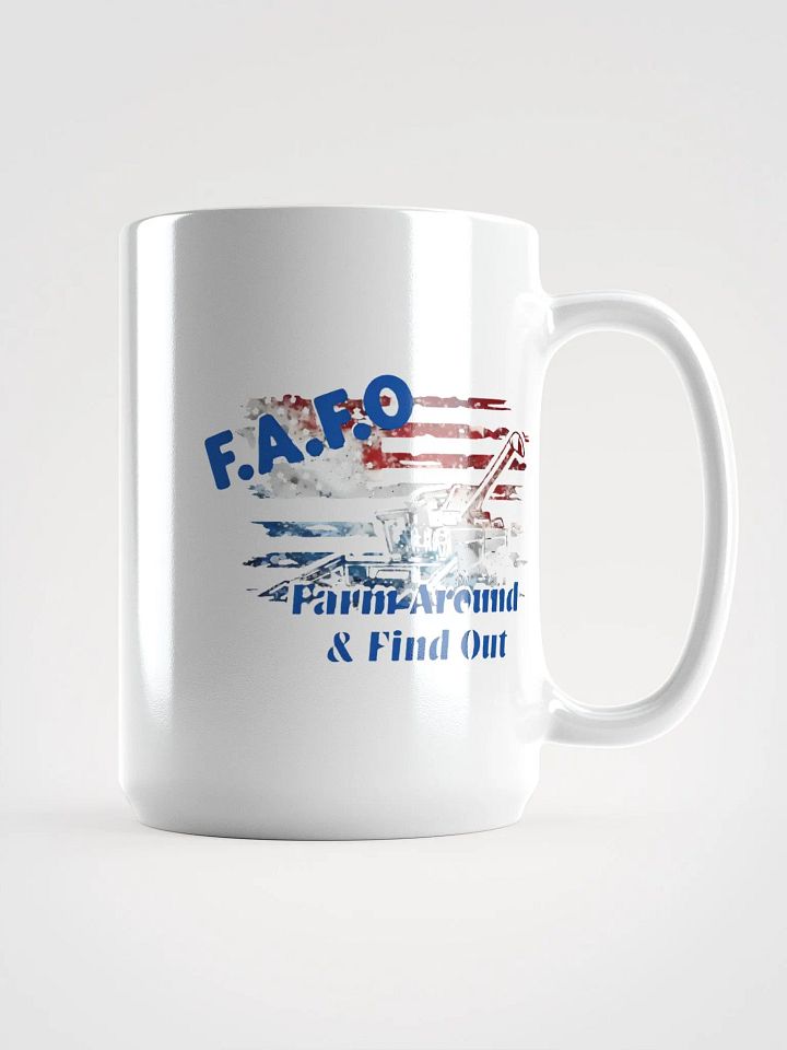 FAFO Patriotic Farming Mug product image (1)