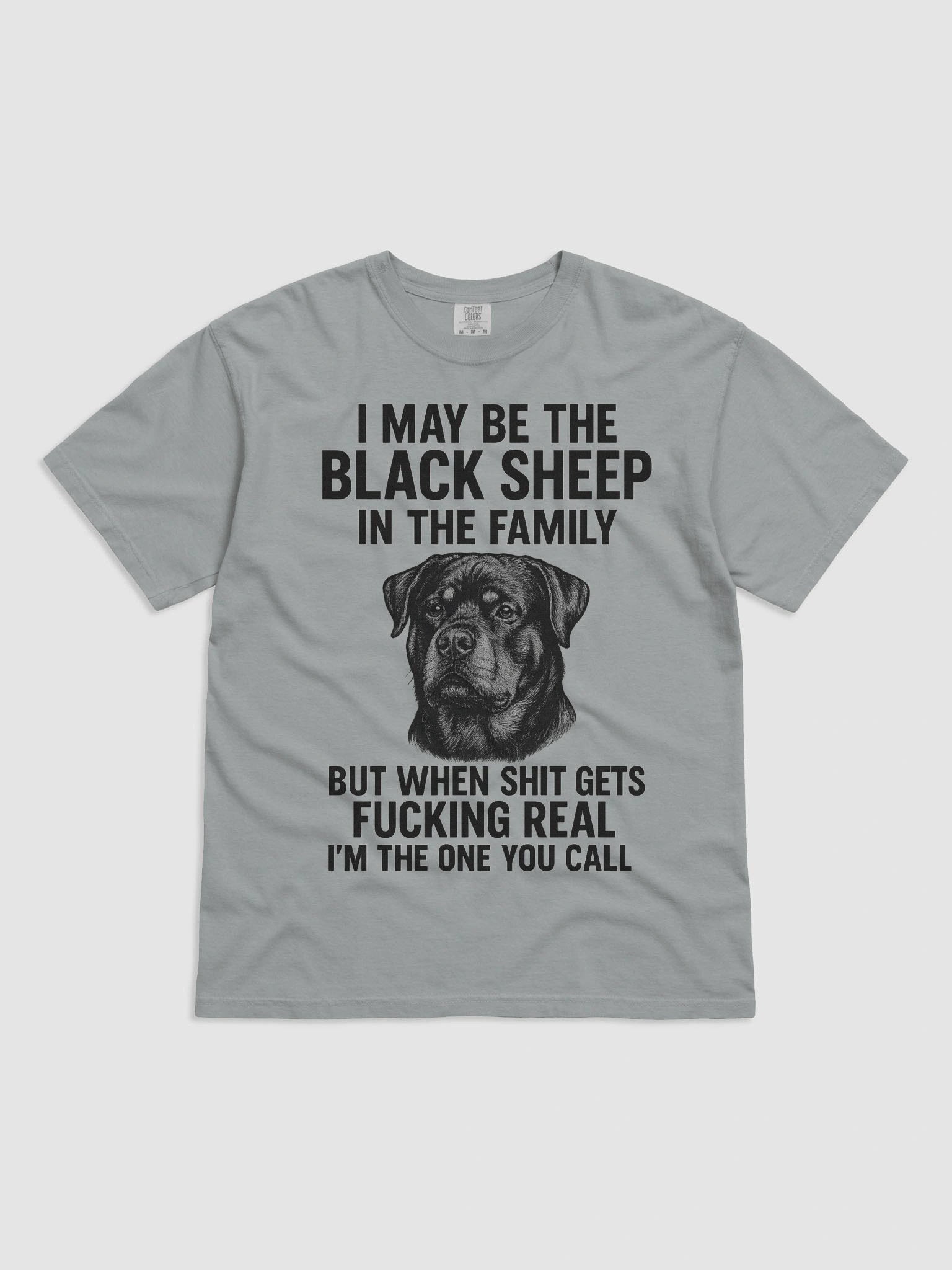 Black Sheep Attitude Rottweiler Tee product image (2)