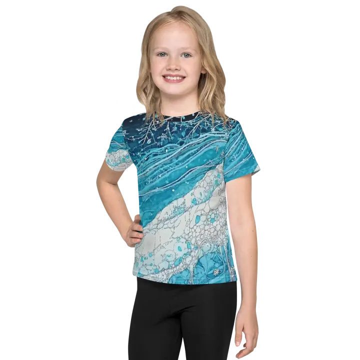 Winter Frost, Unisex Kids Crew Neck T-Shirt product image (1)
