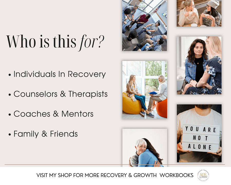 Addiction Recovery Workbook and Sobriety Journal - DIGITAL product image (9)
