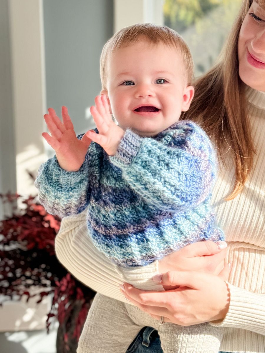 Winter Wonder Children's Pullover Crochet Pattern product image (7)
