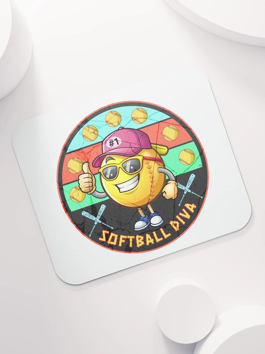 Softball Diva Mouse Pad product image (5)