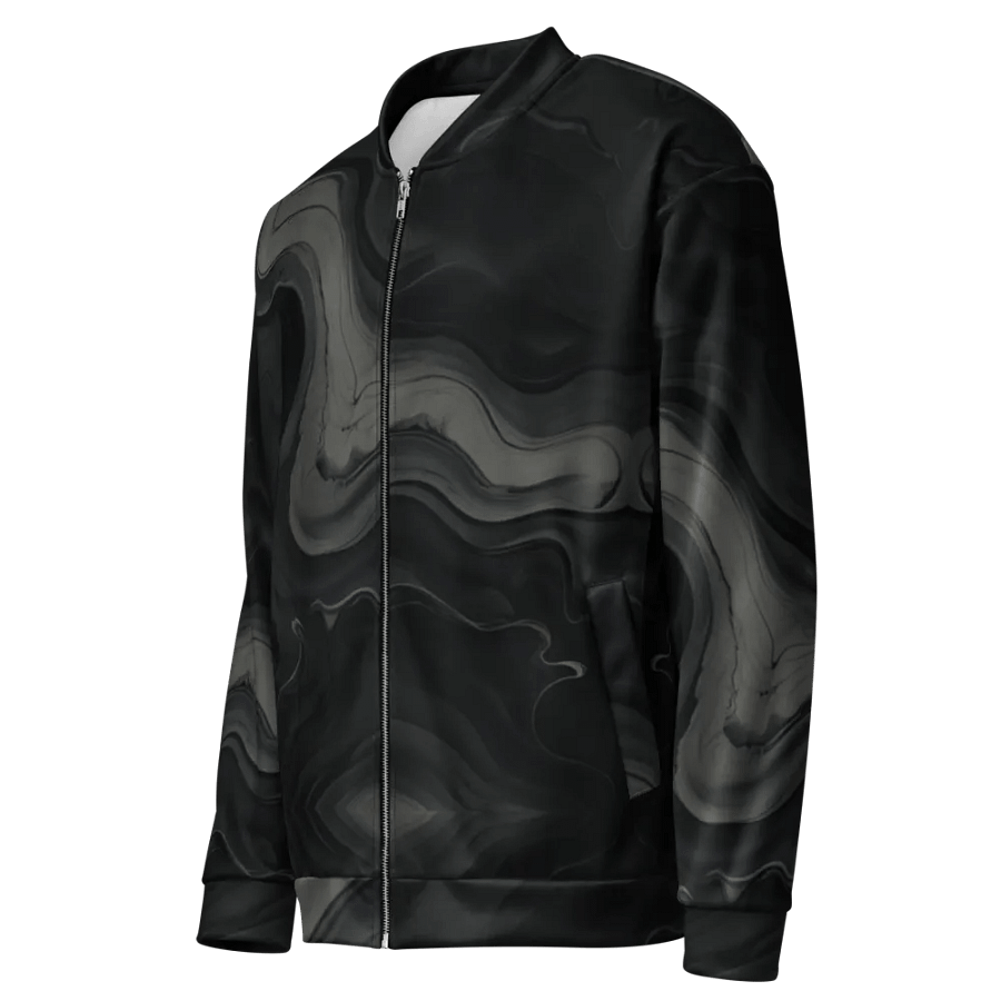 Swirling Shadows All-Over Bomber Jacket product image (7)