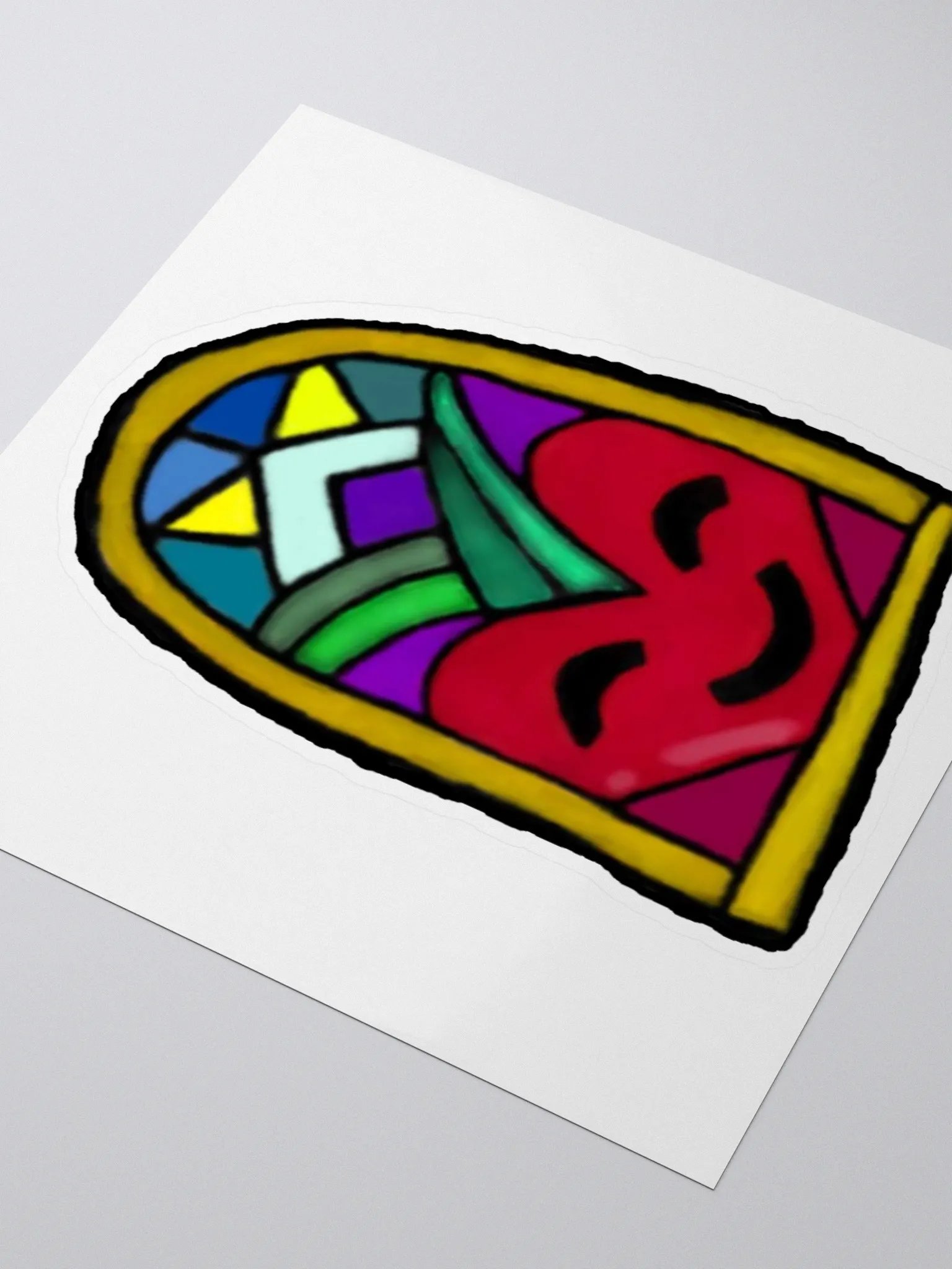 Joyful Heart Kiss Cut Stickers product image (9)