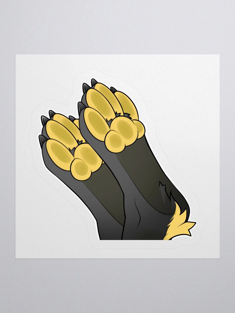 Sky's Paw-some Kiss Cut Stickers