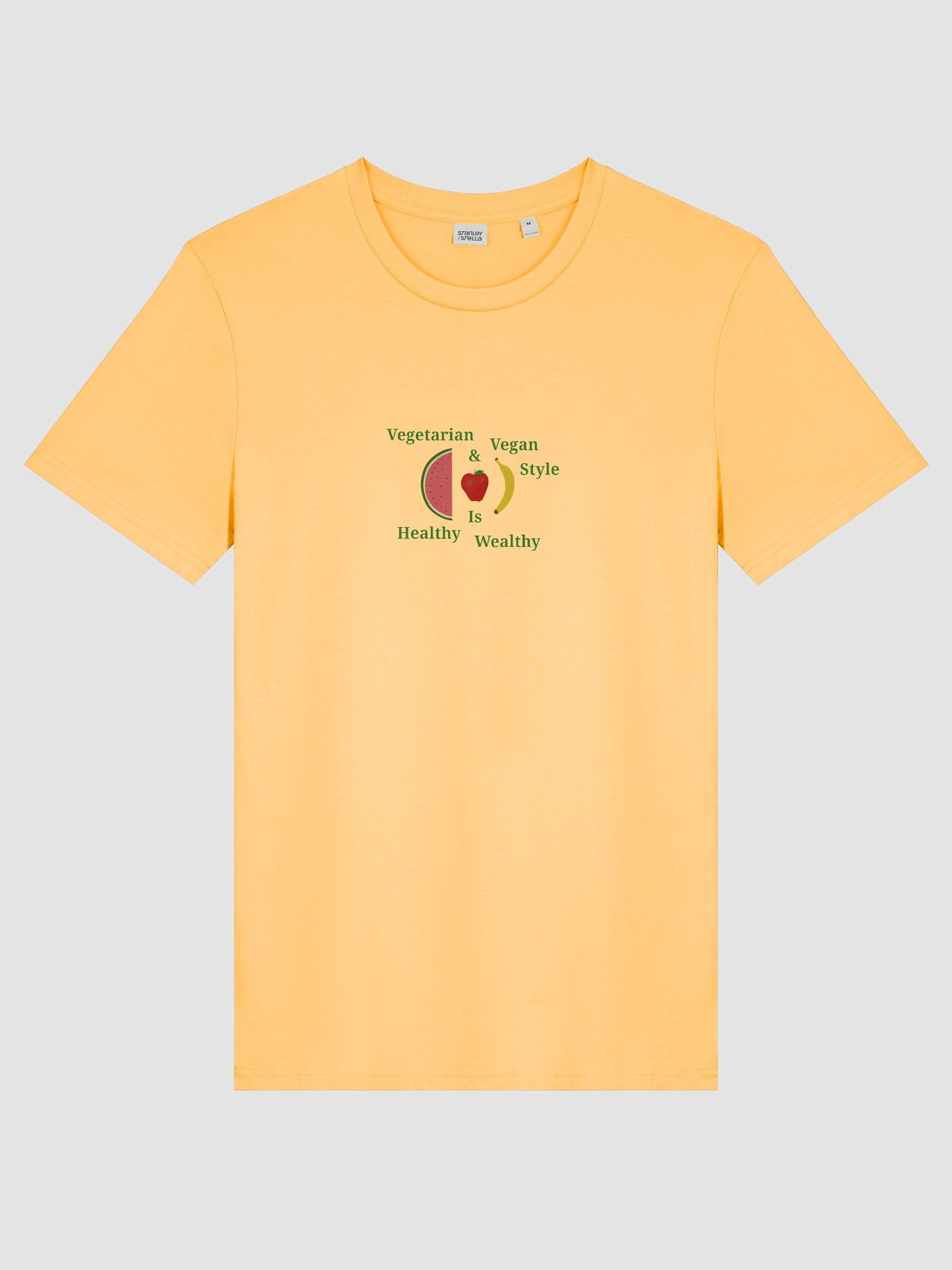 Healthy Wealthy Vegetarian & Vegan T-Shirt product image (5)