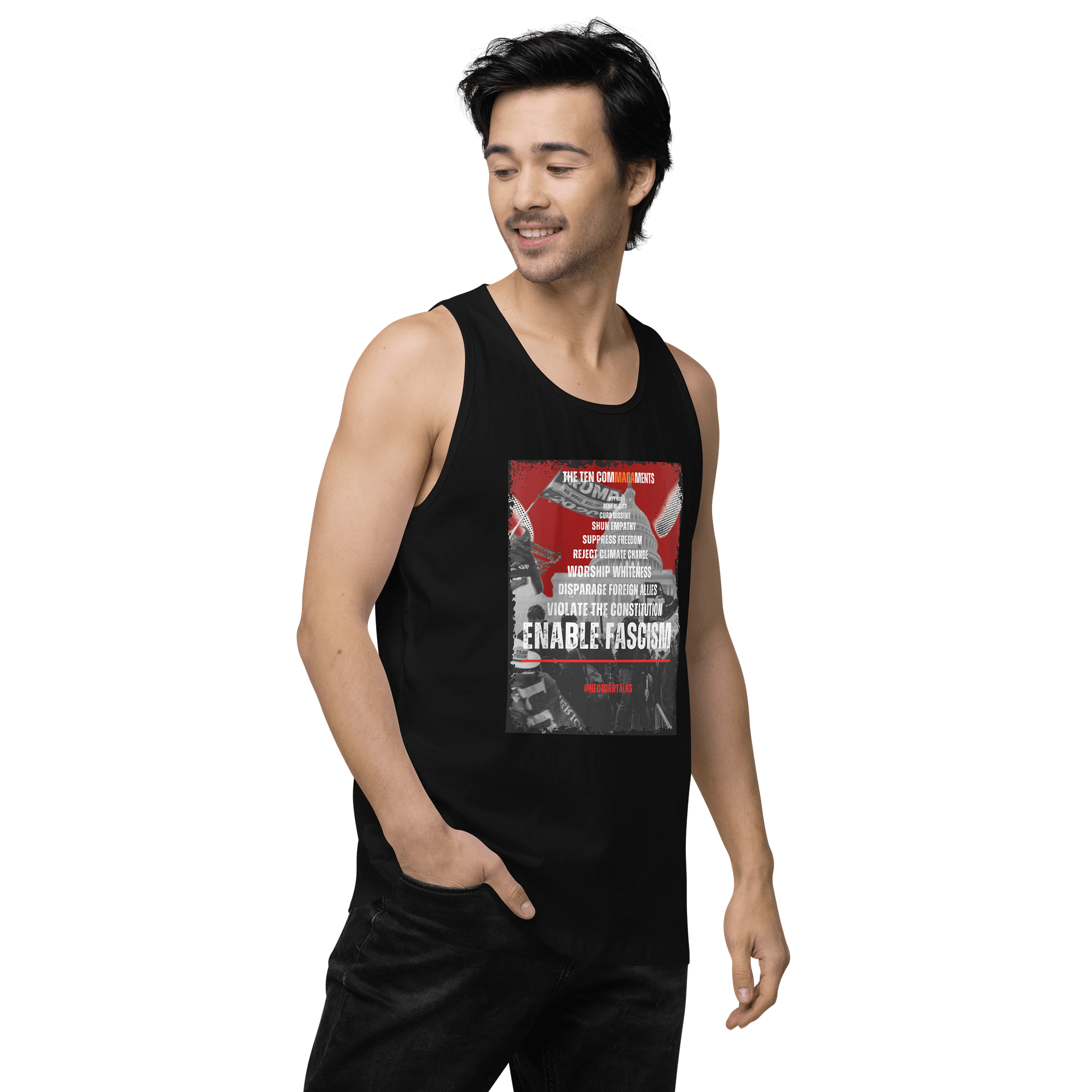 Ten ComMAGAments Tank | D A R K product image (3)