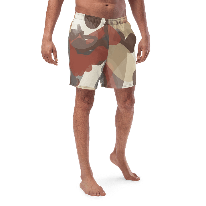 Ethereal Earth Tones Swim Trunks product image (1)
