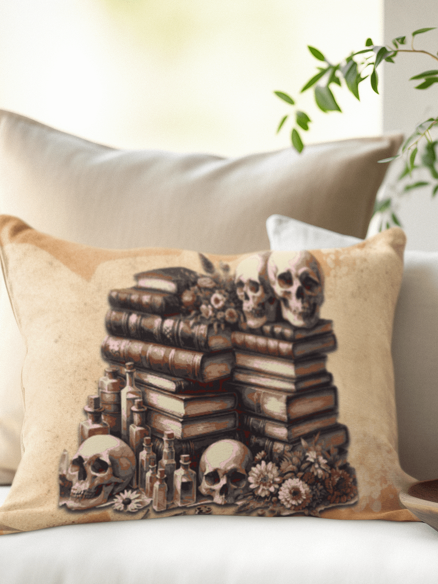 Gothic Academia All-Over Print Pillow product image (5)