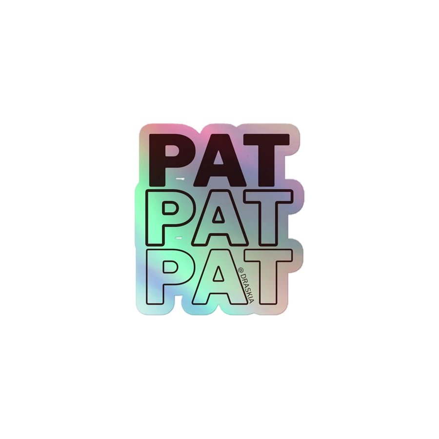 Pat pat pat Sticker product image (1)