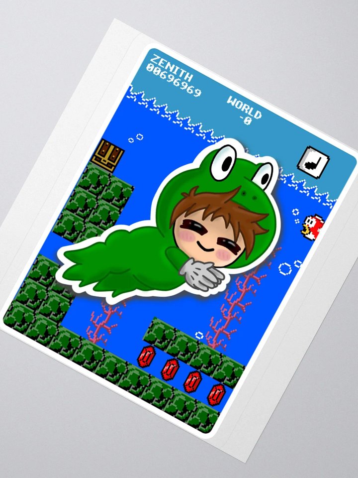 Zen Frog Sticker product image (1)