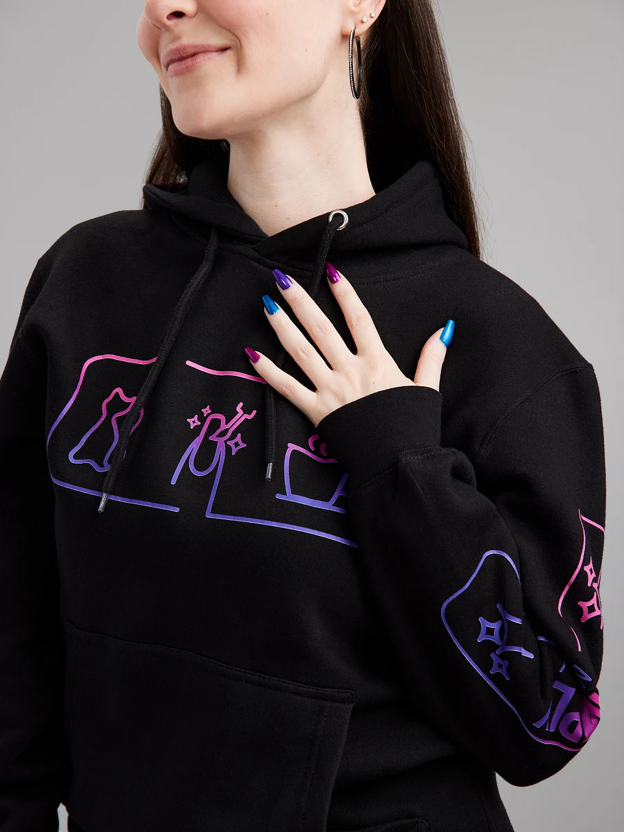 Simply Neon Lines Hoodie product image (3)