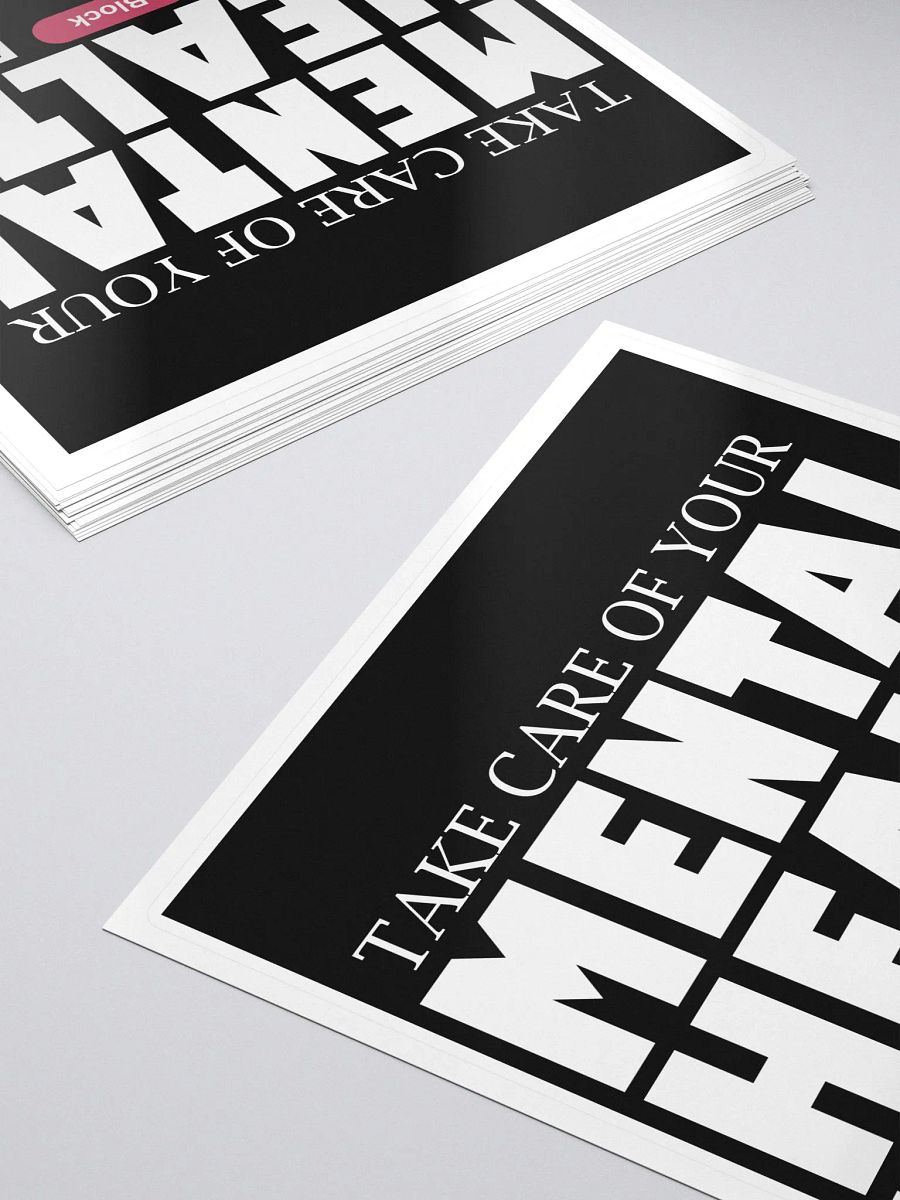 Mental Health Sticker product image (5)