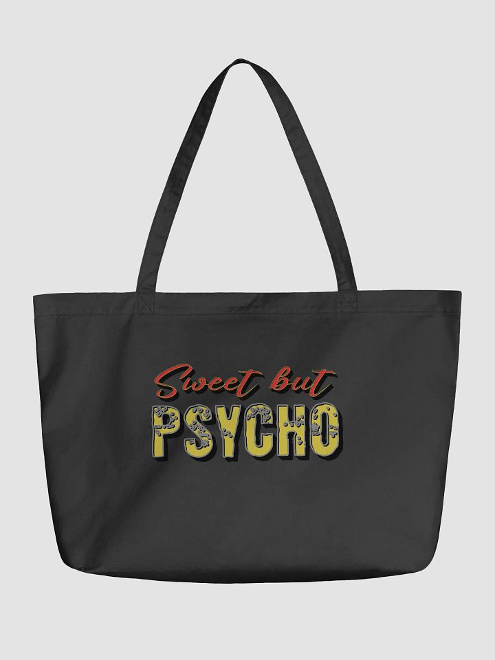 Sweet But Psycho Chic Organic Tote product image (2)