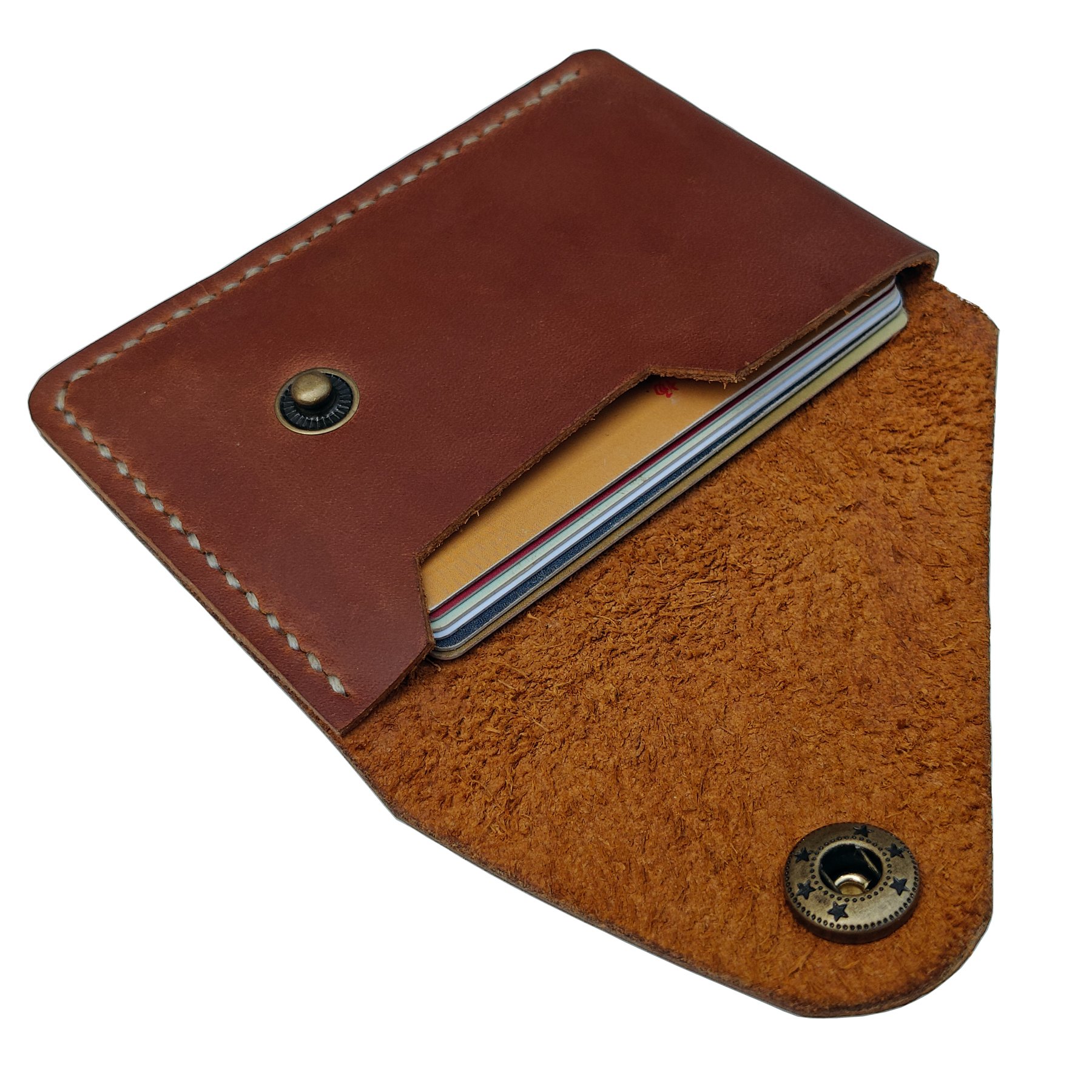 MEEBOY Handmade Leather Business Card Holder, Credit Card Wallet for Men and Women product image (1)