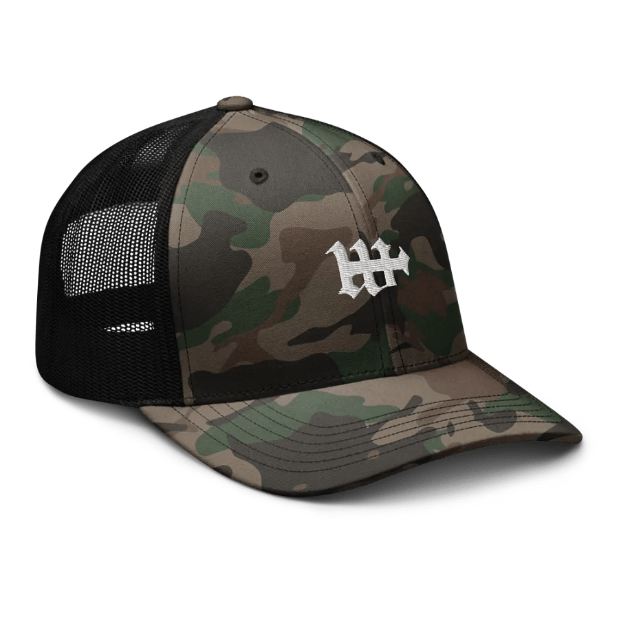 FD x WT - Camo Trucker Hat product image (8)