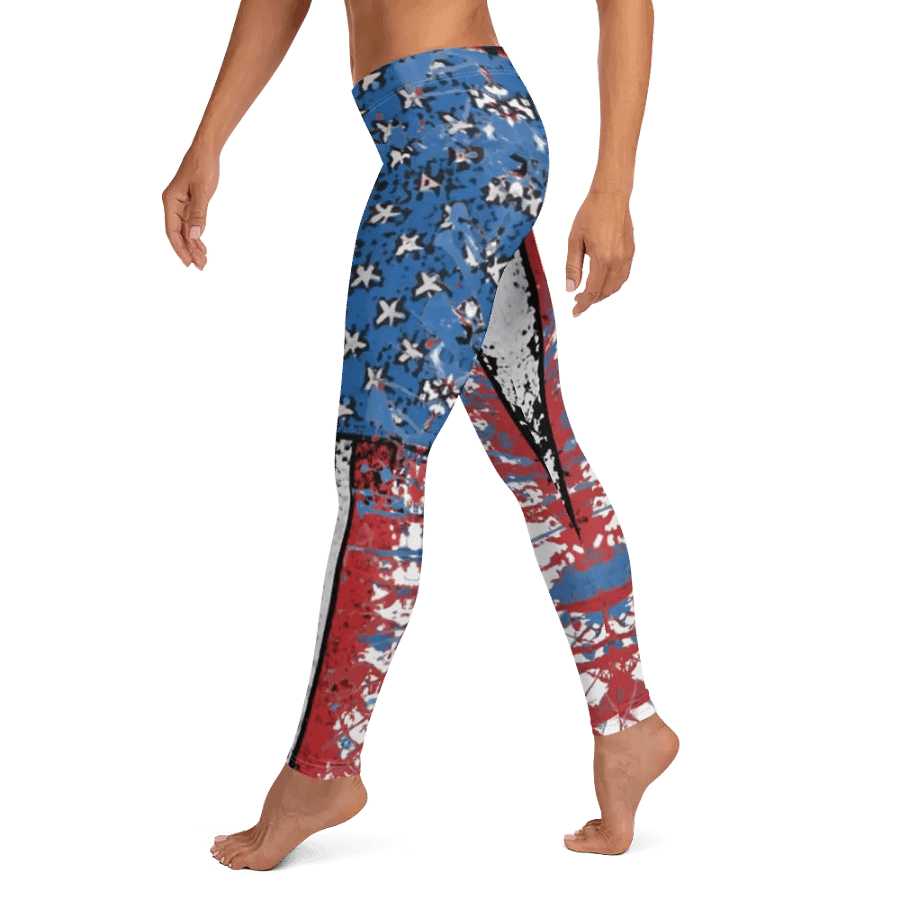 Distressed Stars & Stripes Leggings product image (4)