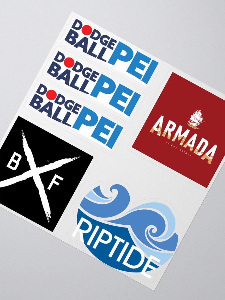 Dodgeball PEI Sticker Collection product image (1)