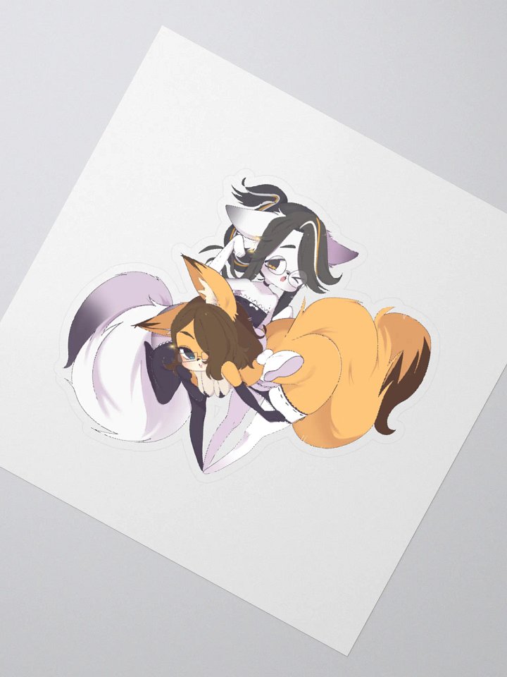 Kuro and Shiro Maids Sticker product image (2)