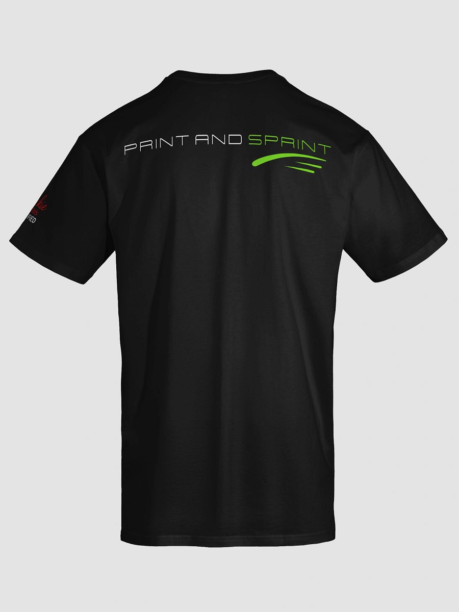 CASHOUT II - "Print and Sprint" Unisex Black Edition Tee product image (9)