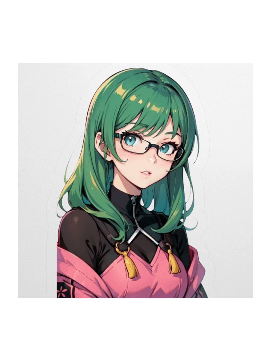 (GREEN WAIFU) K STICKERS product image (1)