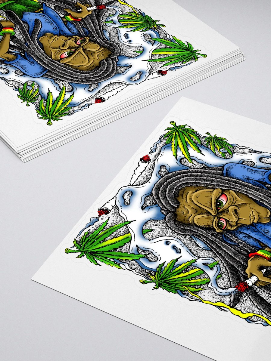 Mellow Out Kiss Cut Sticker product image (4)