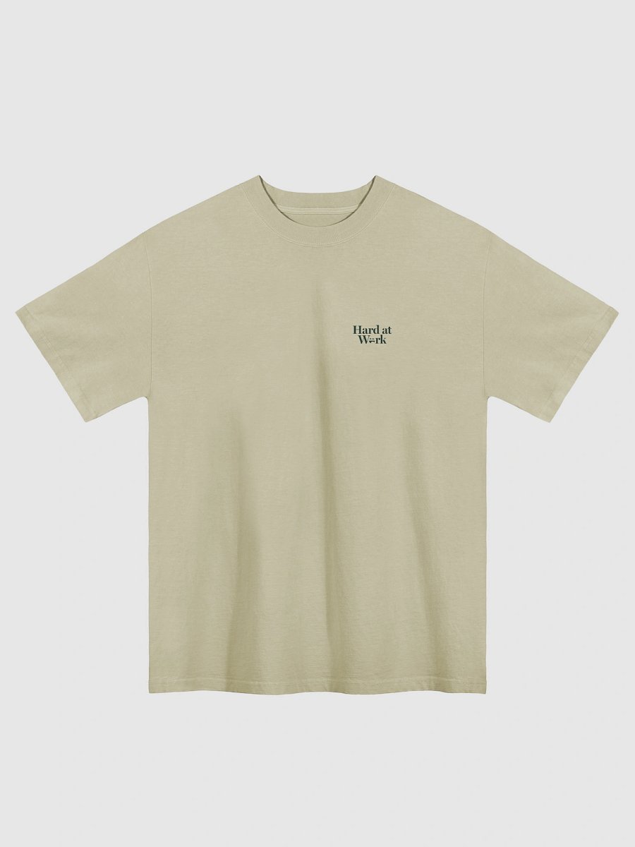 Hard at Work Oversized T-Shirt (Green) product image (1)