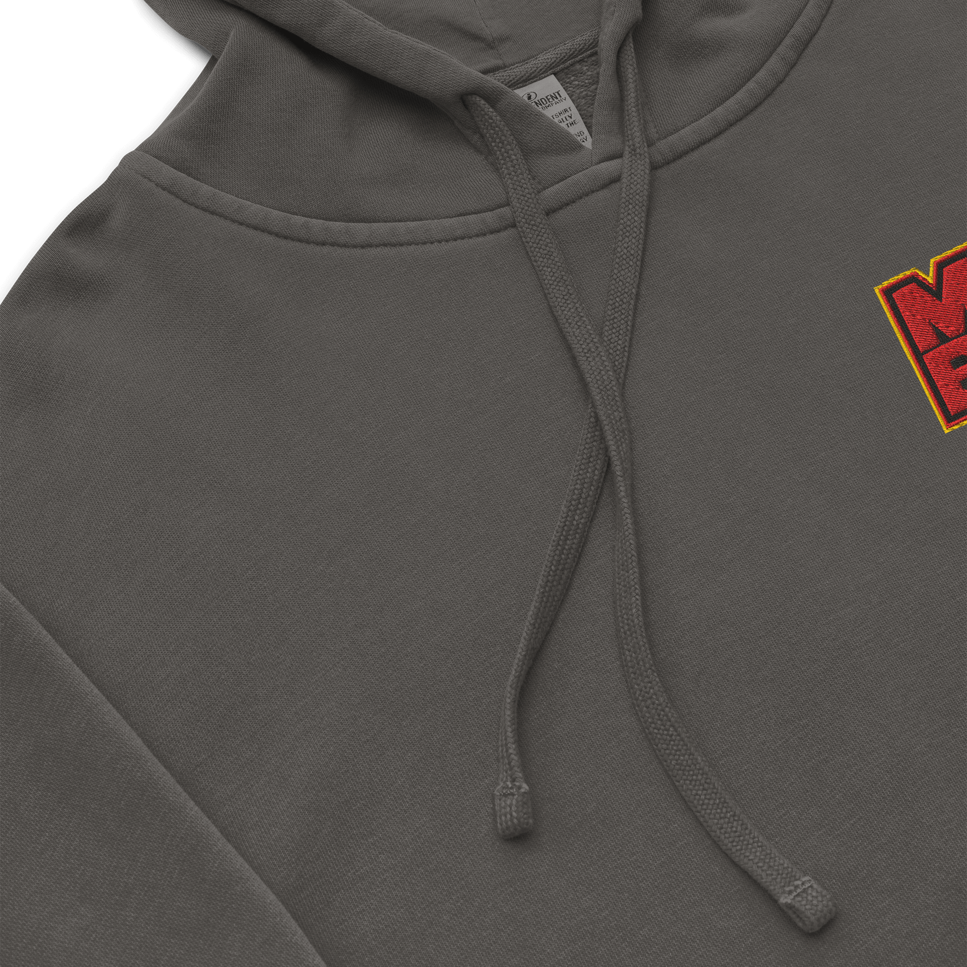 Mad Blood Logo Pigment Dyed Hoodie (Stitched Logo) product image (2)