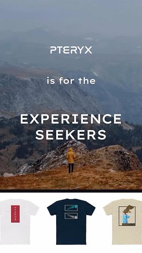 No matter your passion, PTERYX is for the thrill seekers – the ones chasing waves, peaks, beats, or just a good time. Wear yo...