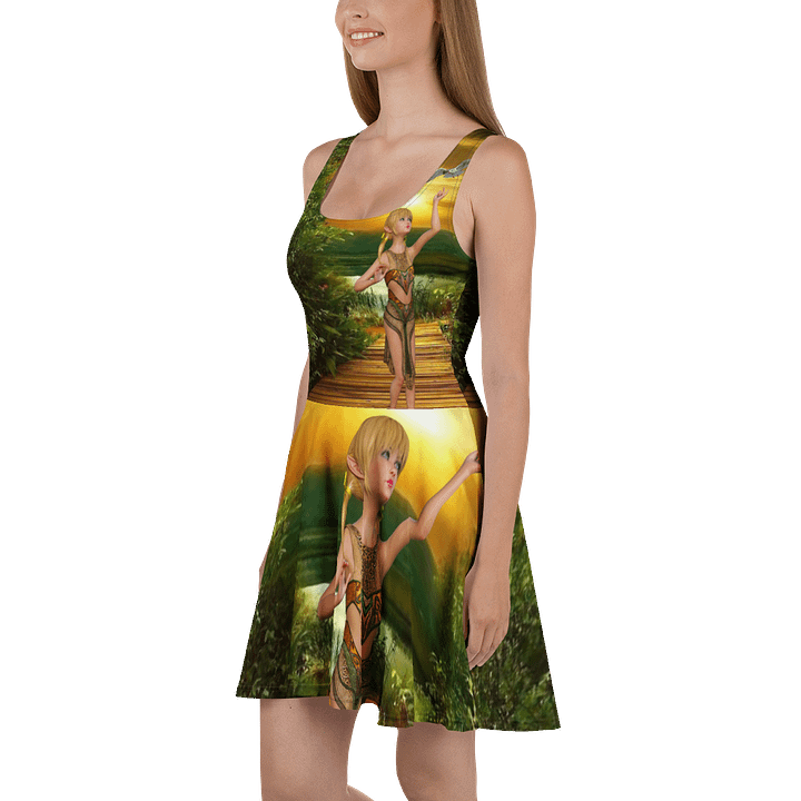 'Elven Stories - The Night Of Your Return' Skater Dress product image (1)