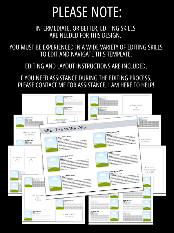 Multi-Page Bi-Fold Program or Brochure Template product image (7)