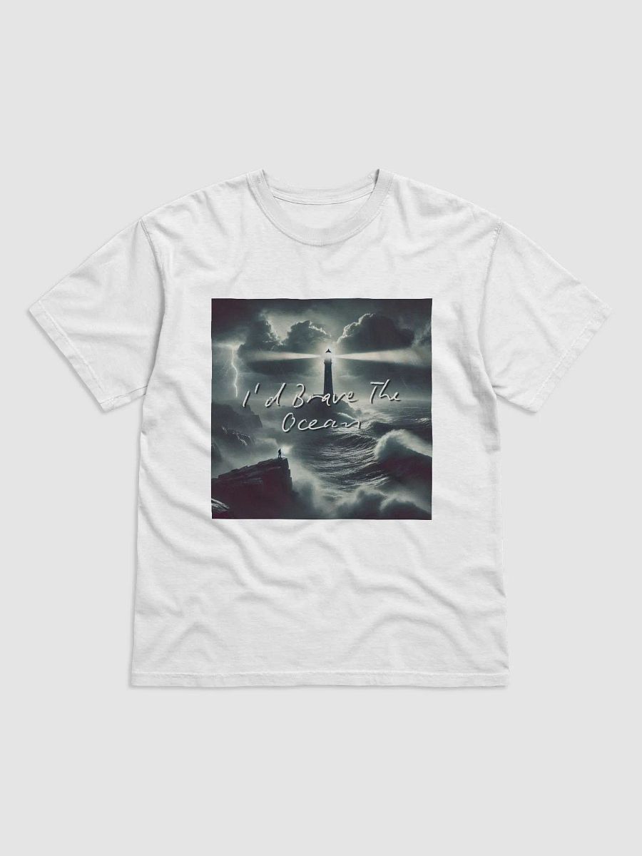 I'd Brave The Ocean Comfort Heavyweight T-Shirt product image (1)