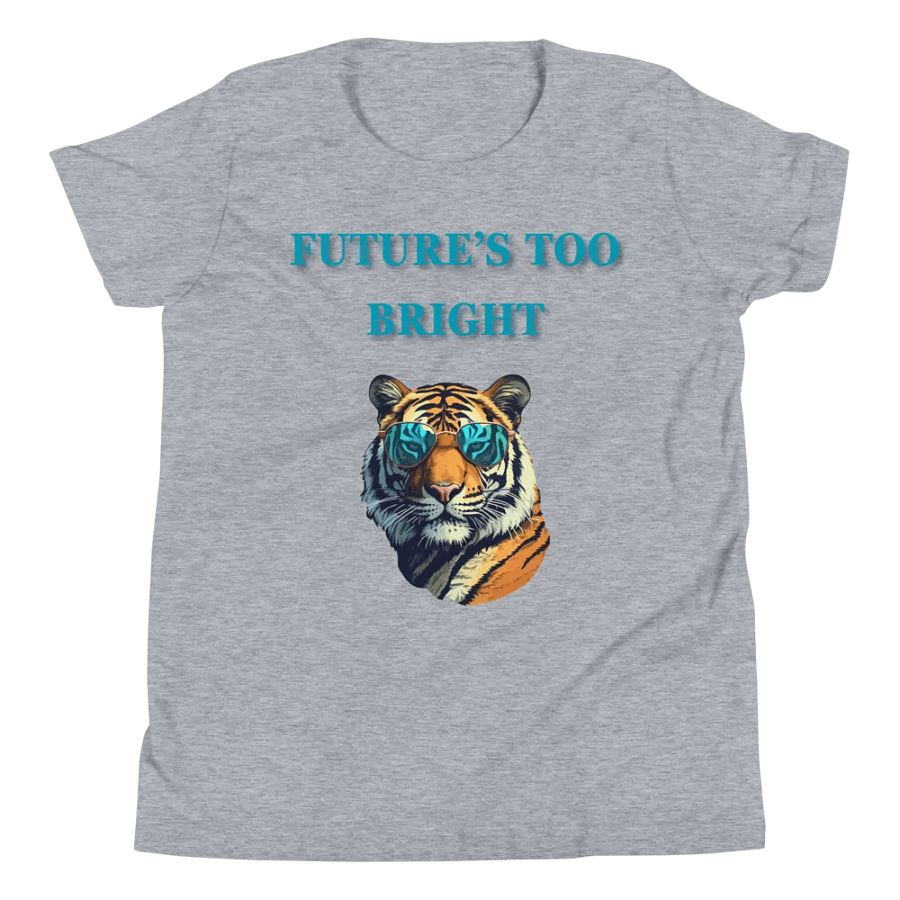 Future's too bright Youth T-Shirt product image (50)