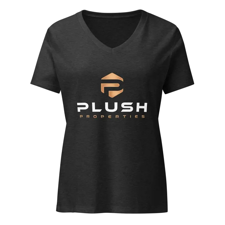 Plush Women's Relaxed V-Neck T-Shirt product image (3)