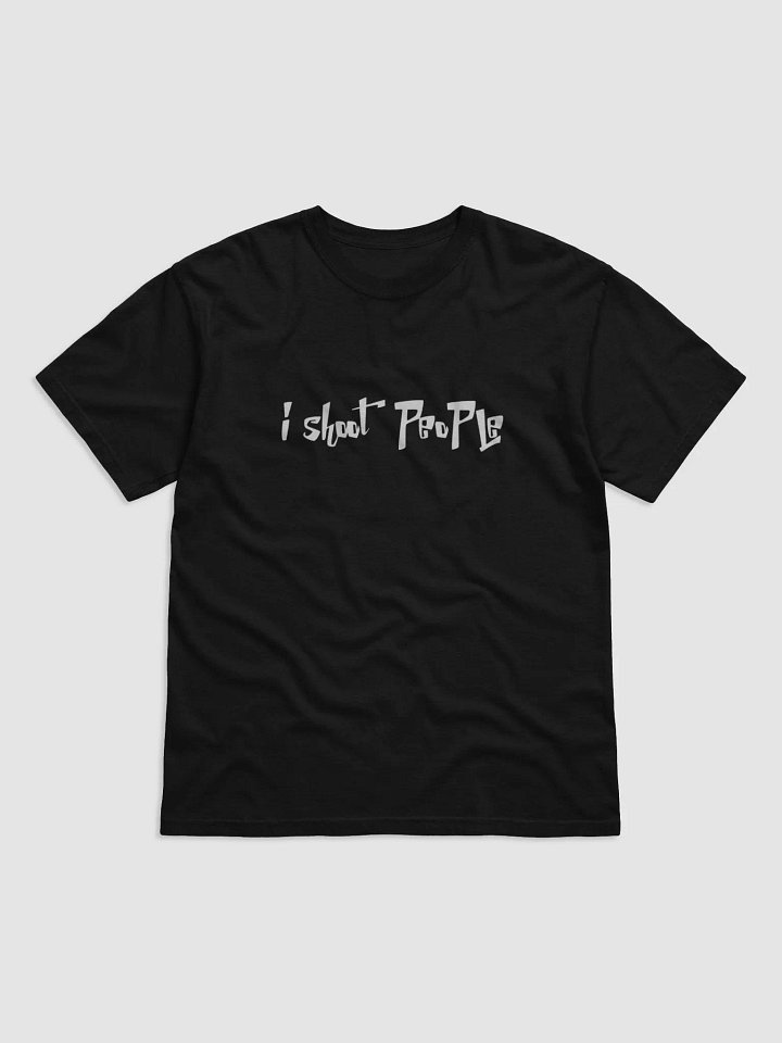 i shoot people heavyweight tee product image (1)