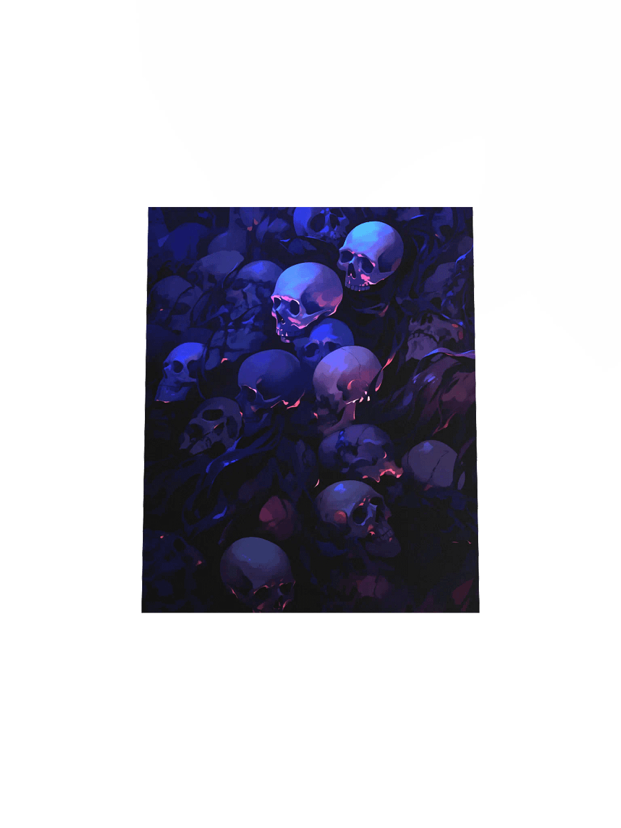 Ethereal Skull Pile Poster product image (24)